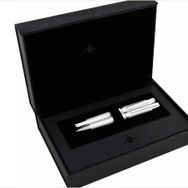 Steelpen 800-23 Serra Gümüş Dolma-Tükenmez Kalem Seti