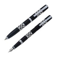 Steelpen 8601 Force Siyah-Beyaz Dolma-Tükenmez Kalem Seti