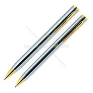 Steelpen P815-1TV Altın-Krom Tükenmez-Kurşun Kalem Seti