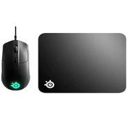 SteelSeries Rival 3 Rgb Oyuncu Mouse ve Qck Mouse Pad