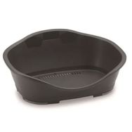 Stefanplast No: 6 Koyu Gri 118x80x39 cm Sleeper Sert Plastik Kedi ve Köpek Yatağı