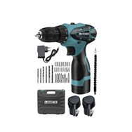Steiner Germany Technology 36 V Sjs Çift Metal Şanzıman Çift Akülü Şarjlı 24 Parça Set Mavi Vidalama Matkap