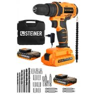 Steiner Germany Technology 58 V 5 Ah Metal Şanzıman Çift Lithium Akü Şarjlı Vidalama Matkap Trnc Set