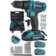 Steiner Germany Technology Darbeli DARBELİ MAVİ 56 V 5 Ah Bakır Sargılı Çift Akülü Şarjlı Vidalama Matkap