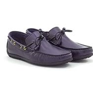 Step By Step 014-20342 Lacivert Hakiki Deri Erkek Loafer Ayakkabı