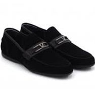 Step By Step 034-92604 Siyah Süet Hakiki Deri Erkek Loafer Ayakkabı