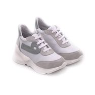 Step By Step 077-20805 Hakiki Deri Beyaz Kadın Spor Ayakkabı