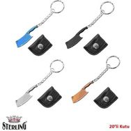 Sterling 4 Renk 20 Adet Mini Bıçak Anahtarlık