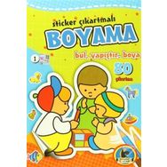 Sticker Çıkartmalı Boyama 6 Kitap Takım - kollektif