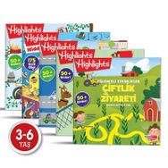 Sticker Eğlenceli Etkinliklerle Hikayeli Bulmaca 5'li Set-Dikkat Atölyesi Yayınları