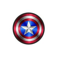 Sticker Fabrikası Kaptan America Kalkanı 15x15 cm Duvar Stickerı