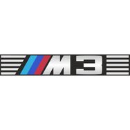 Sticker Fabrikası M3 Logo 21x3.5 cm Duvar Stickerı