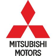 Sticker Fabrikası Mitsubishi Logo 13x10 cm Duvar Stickerı
