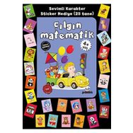 Stickerlı 4+ Yaş Çılgın Matematik Beyaz Panda Yayınları