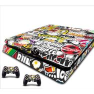 StickerMarket PS4 Slim Stickerbomb Sticker Seti