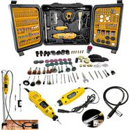 Stilmax Alman Style 405 Parça 450W Devir Ayarlı Gravür Oyma Makinesi Dremel Taşlama Zımpara Seti