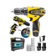 Stilmax STM-24V+19 24 v 4 ah Multi Function Germany Type Metal Şanzıman Çift Akülü Şarjlı Vidalama Matkap