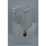 Stoneage F04417 Kaplangözü Taşlı Özel Tasarım Kolye