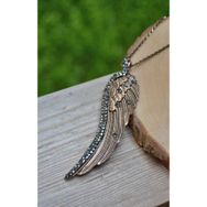 Stoneage Jewellery El Yapımı Melek Kanat Bayan Kolye