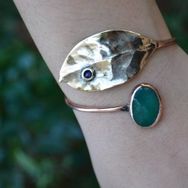 Stoneage Jewellery Yeşim Taşlı Tasarım Bileklik