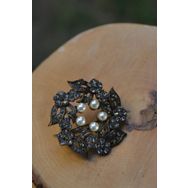 Stoneage Jewellery Zirkon Taşlı Bayan Broş