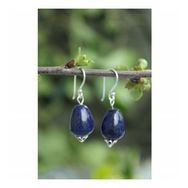 Stoneage Lapis Lazuli Sevgiliye Hediye Bayan Gümüş Küpe