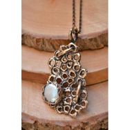 Stoneage RF03169 Jewellery Özel Tasarım Gerçek İnci Doğal Taş Kolye
