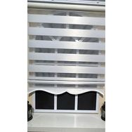 Storburada STB-400-V01 Zebra Beyaz Etek Dilimli 30x200 cm Stor Perde