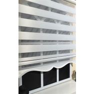 Storburada STB-400-V01 Zebra Beyaz Etek Dilimli 80x200 cm Stor Perde
