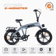 Strada E-Monster 20 Jant Katlanabilir Yüksek Torklu Elektrikli Bisiklet
