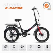 Stradacycles E-Rapido 20 Jant Hidrolik Disk Katlanabilir Elektrikli Bisiklet