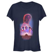 Stranger Things Billy Starcourt Navy Mavi Kadın T-shirt