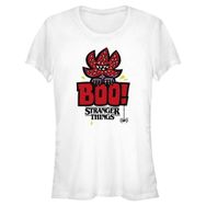 Stranger Things Boo Beyaz Kadın T-shirt