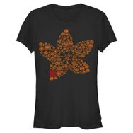 Stranger Things Demo Icons Schwarz Kadın T-shirt