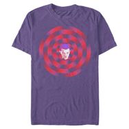 Stranger Things Eleven Trip Out Lila Erkek T-shirt
