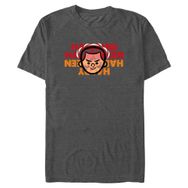 Stranger Things Hawkins Cadılar Bayramı Dark Heather Gri Erkek T-shirt