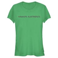 Stranger Things Hawkins Electronics Kelly Yeşil Kadın T-shirt