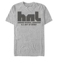Stranger Things Hawkins National Laboratuvarı Heather Gri Erkek T-shirt