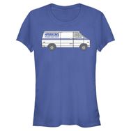 Stranger Things Hawkins Power Truck Royal Mavi Kadın T-shirt