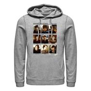 Stranger Things Hawkins Yüksek Heather Gri Kapüşonlu Unisex Sweatshirt