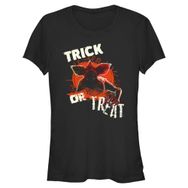 Stranger Things Monster Pumpkin Schwarz Kadın T-shirt
