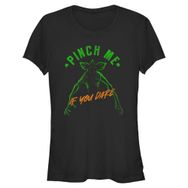Stranger Things Pinch Me If You Dare Schwarz Kadın T-shirt