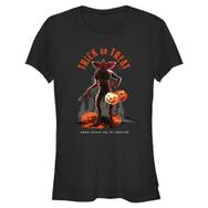 Stranger Things Trick Or Treating Demo Schwarz Kadın T-shirt