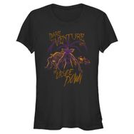 Stranger Things Upside Down Venture Schwarz Kadın T-shirt