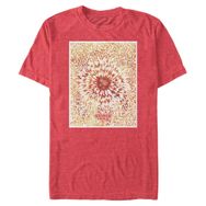 Stranger Things Waffle Poster Vintage Heather Kırmızı Erkek T-shirt