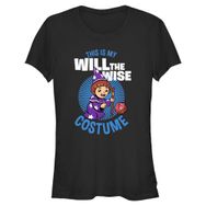 Stranger Things Will Costume Schwarz Kadın T-shirt