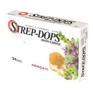 Strep-Dops Zencefil Zerdeçal Adaçayı 24 Pastil