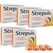 Strepsils C Vitamini Portakal Aromalı 5x24 Pastil