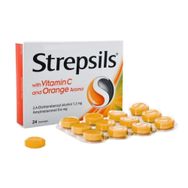 Strepsils Vitamin C Portakal Aromalı 3x24 Pastil