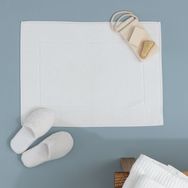 Stripe Armürlü Beyaz - 50x70 cm Ayak Havlusu